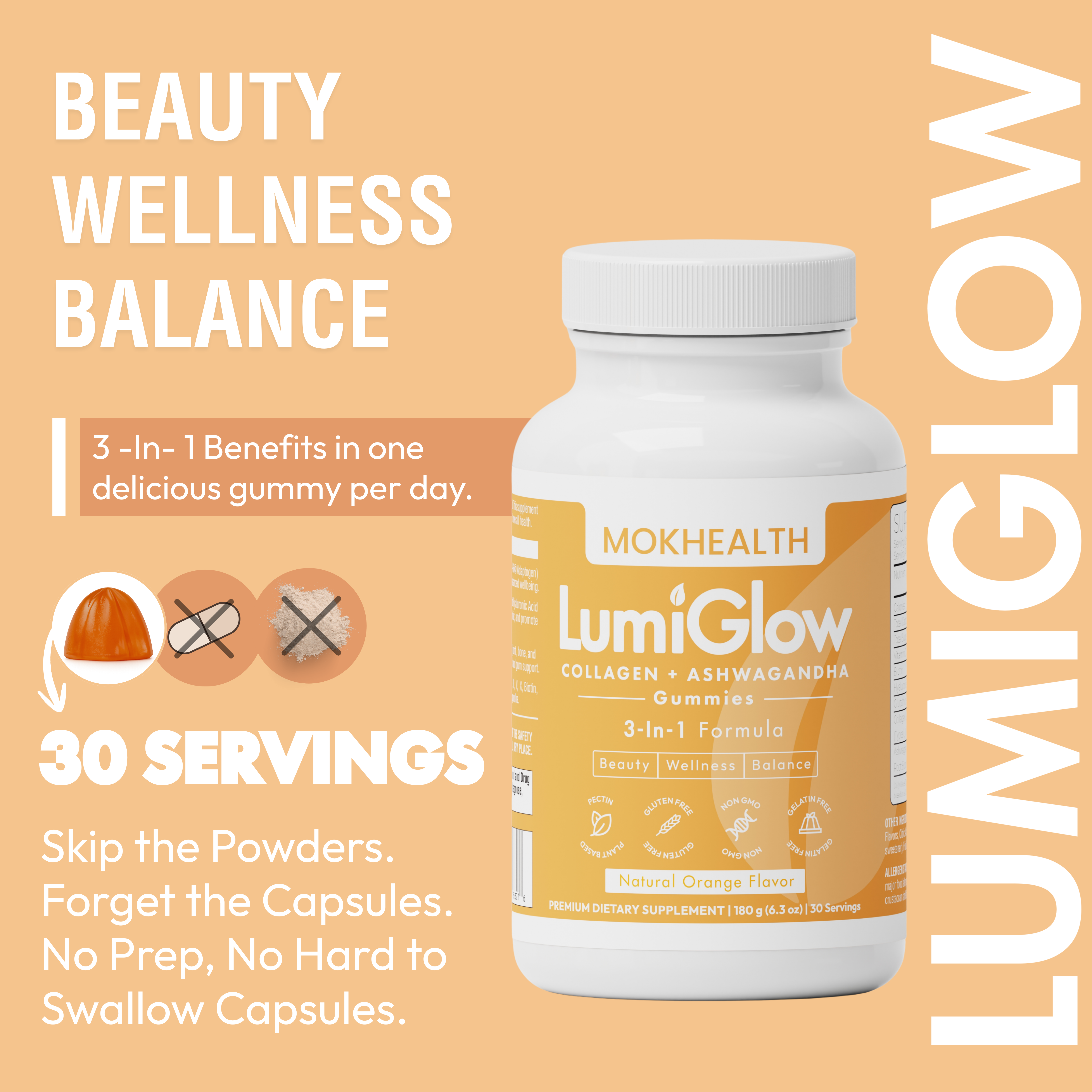 3-in-1 Collagen + Calm Gummies