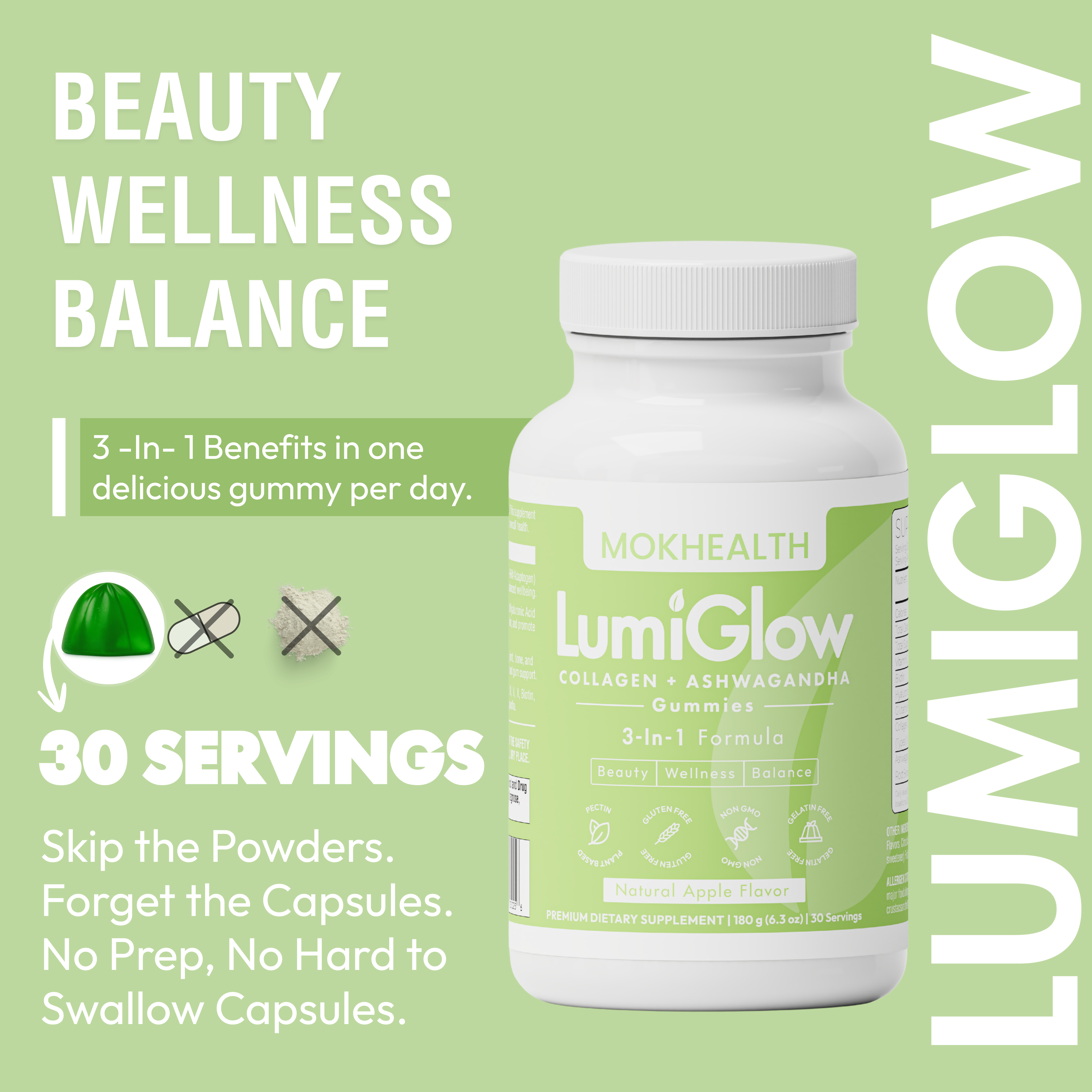 3-in-1 Collagen + Calm Gummies