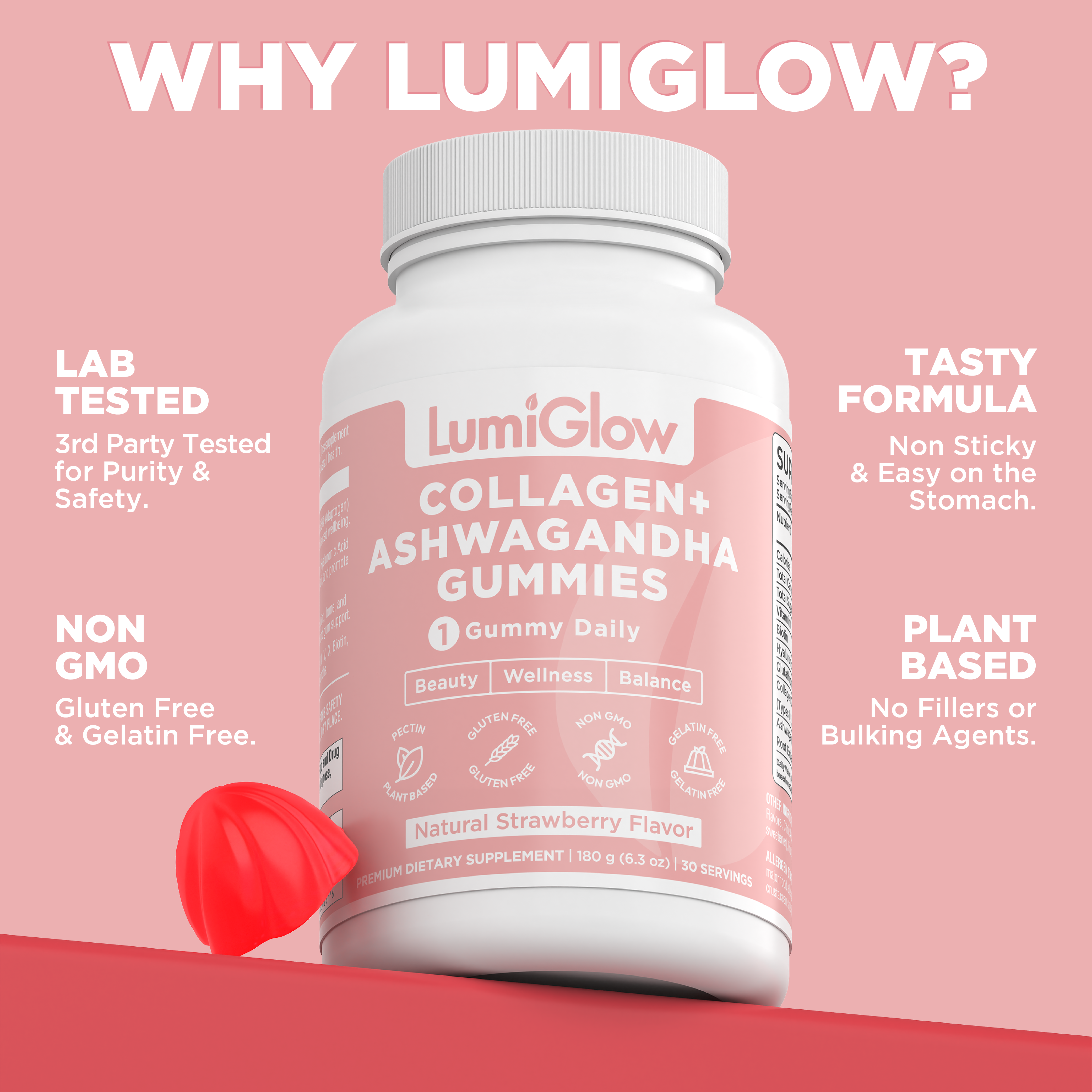 3-in-1 Collagen + Calm Gummies