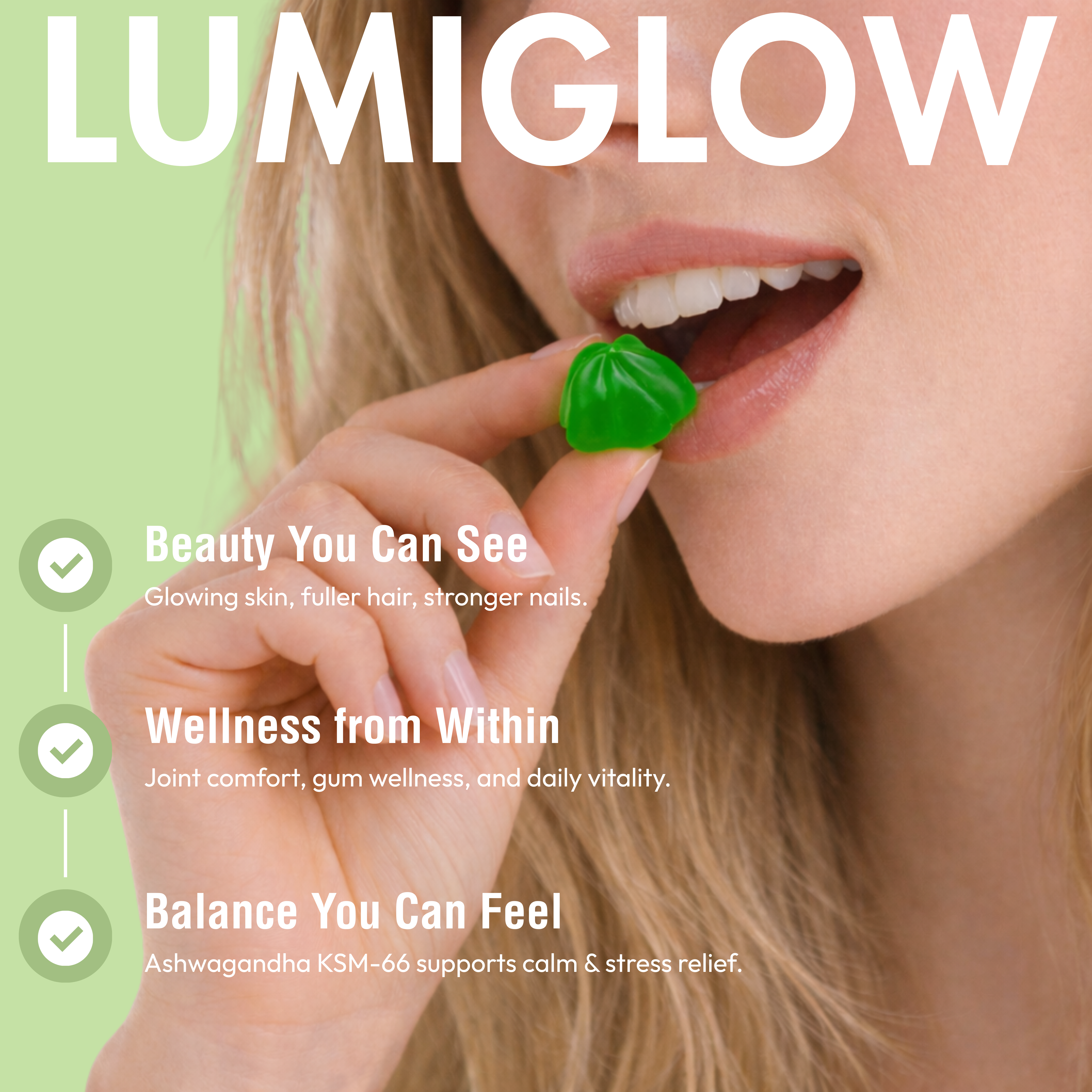 3-in-1 Collagen + Calm Gummies